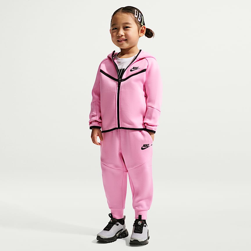 NIKE Tech Fleece セットアップ レッド　kidsM Nike Sportswear Baby (12-24M) Tech Fleece 2-Piece Full-Zip Set